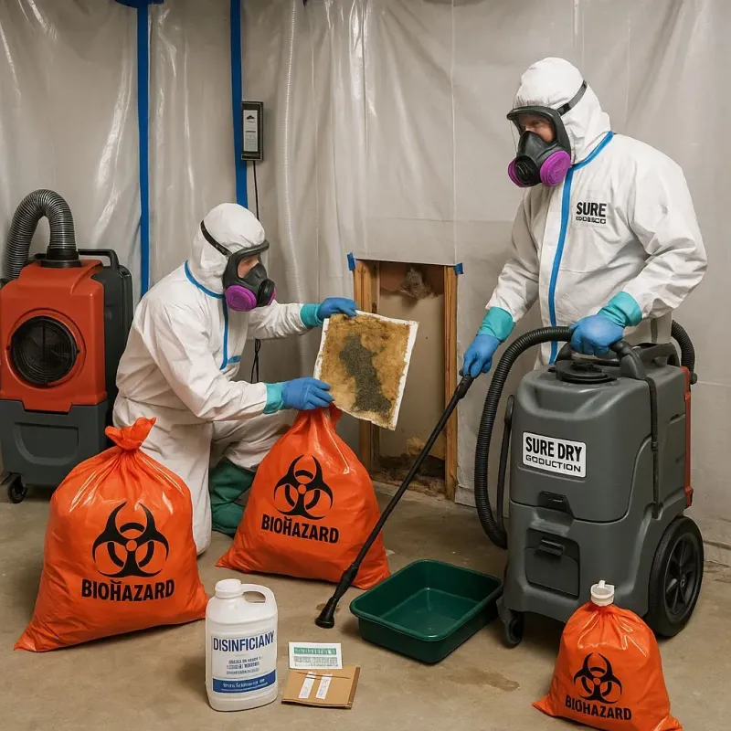 Contaminated Water Handling Protocols process in Carthage, MS