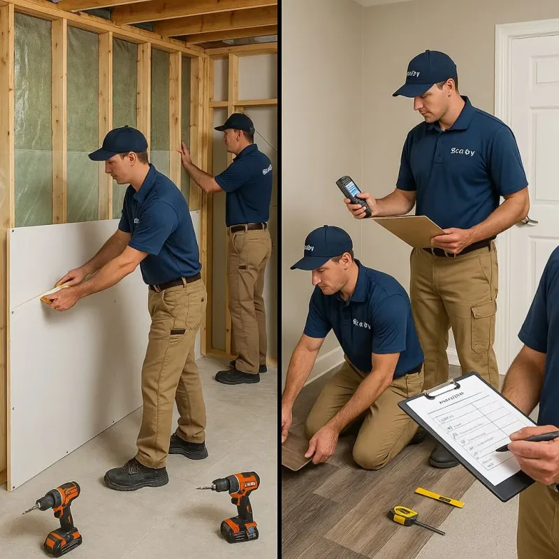 Repairs and Reconstruction process in Carthage, MS